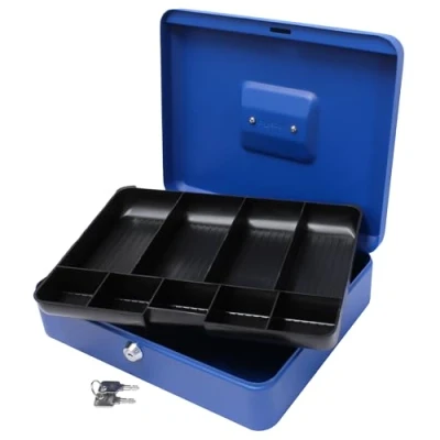 Imagen de Cathedral Caja de caudales (30.5 cm), color azul