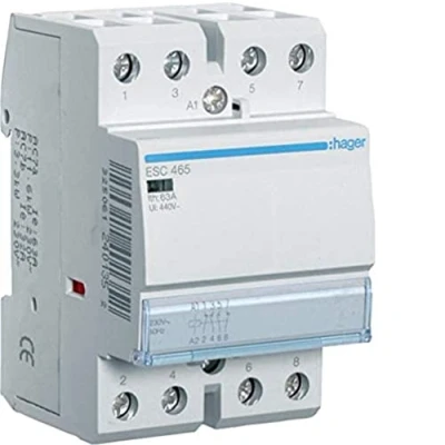 Imagen de Hager ESC465 Contactor 63a 2na+2nc 230v