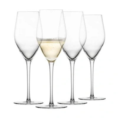 Imagen de Schott Zwiesel copas de champán Bar Special (juego 4), bonitas con punto Moussierpunt, aptas para lavavajillas, fabricadas en Alemania (número referencia 123622)