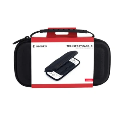 Imagen de BigBen Interactive Bolsa de transporte, Color negro (Nintendo Switch Lite)