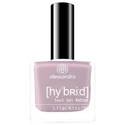 Imagen de Alessandro Hybrid Soul Gel Polish 715 Lilac Kiss 8 ml