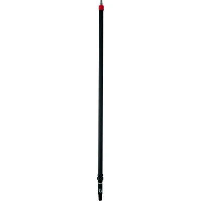 Imagen de Vikan 297352 Mango de Aluminio Telescópico con Paso Agua, 1600 2780 mm, 31 mm Diámetro, Negro, Caja 5