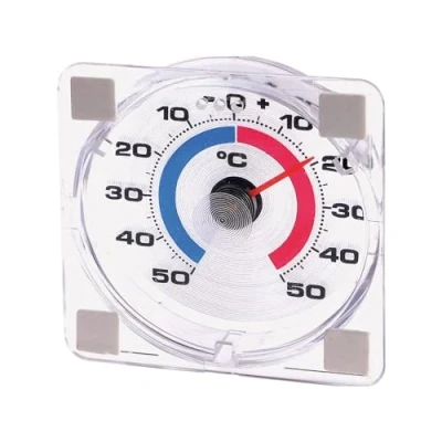 Imagen de Westmark Termómetro de ventana, Rango medición 50 C a +50 C, Plástico, Blanco/rojo/azul, 52122280