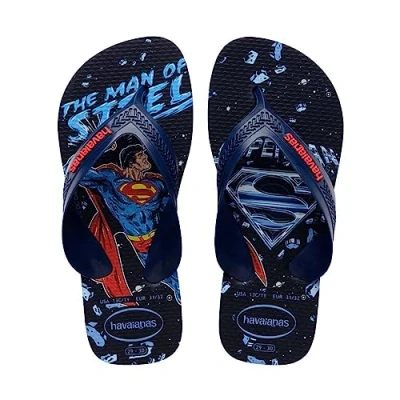 Imagen de Havaianas Kids Max Herois, Sandalias Niños, Navy Blue/Ruby Red, 25/26