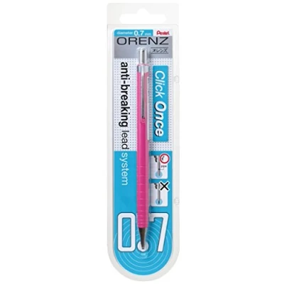 Imagen de Pentel ORENZ PP507 Portaminas (0,7 mm, dureza B, 1 unidad), color rosa