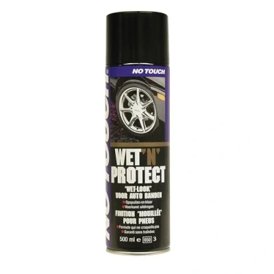 Imagen de No Touch Wet n Protect 1832003 Producto de limpieza para neumáticos 500ml