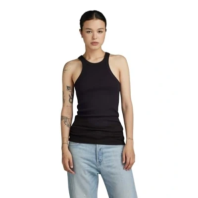 Imagen de G STAR RAW Italian Army Ultra Slim Tanktop , Tops para Mujer, Negro (dk black D22768 D289 6484), XL