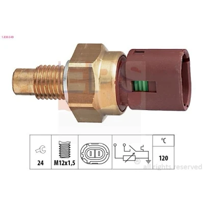 Imagen de EPS 1.830.549 Sensor de Temperatura del Refrigerante Made in Italy OE Equivalent RENAULT: LAGUNA 1, VOLVO: S40 I, V40 Familiar