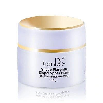 Imagen de Crema Facial de Placenta Antimanchas para Eliminar Pecas y Manchas Oscuras en la Piel TIANDE 10302 50g
