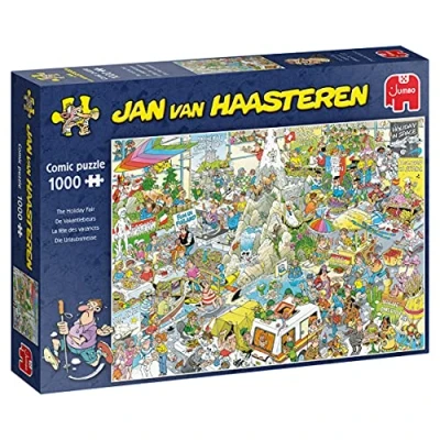 Imagen de Jumbo Puzzle The Holiday Fair, 1000 Piezas (619051)