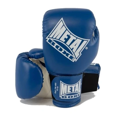 Imagen de Metal boxe Gants de Bleu 4 oz