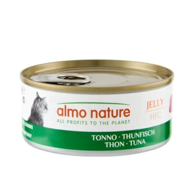Imagen de Almo Nature HFC Jelly Atún Comida húmeda para Gatos Adultos: 24 latas de 150 g
