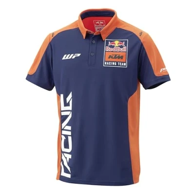Imagen de KTM Camiseta tipo polo réplica del equipo, Anaranjado/ azul marino, Large