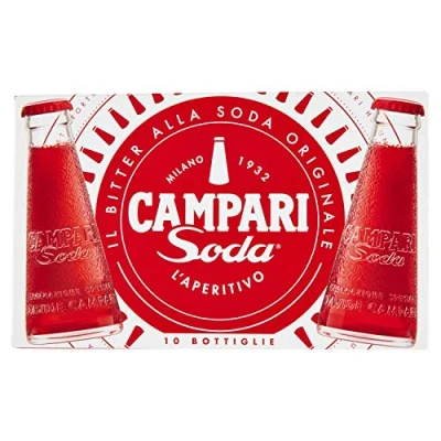 Imagen de Campari Soda Ml.100 (Paquete de 10)