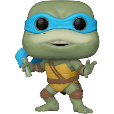 Imagen de Funko Pop! Movies: Teenage Mutant Ninja Turtles (TMNT) 2 Leonardo TMNT 2: Secret Of The Ooze (1991) Figura de Vinilo Coleccionable Idea Regalo Mercancia Oficial Movies Fans