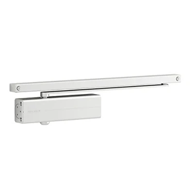 Imagen de Yale dc135 d9016 chiudiporta con guida scorrevole per porte, blanco,