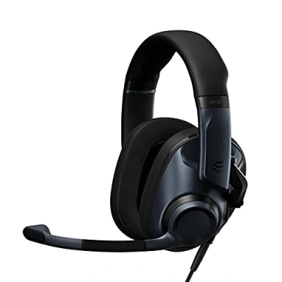 Imagen de EPOS H6Pro Auriculares Acústicos Cerrados con Micrófono Cascos Gaming para PC, Mac, PS4/5, Xbox One/Series X, Nintendo Switch Diadema Ligeros, Cómodos (Black)