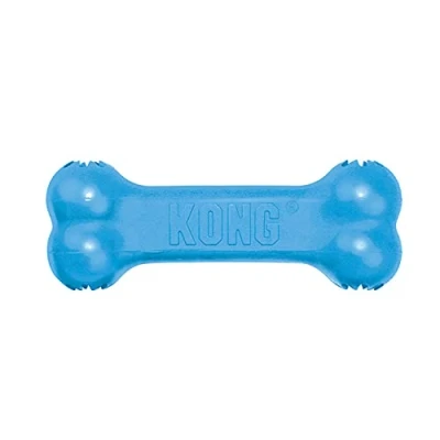Imagen de KONG Puppy Goodie Bone Dispensador de golosinas Para dentición (varios colores) Cachorros Pequeños