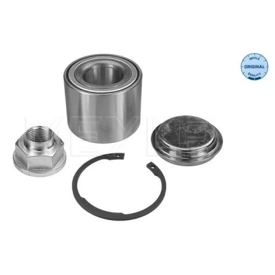 Imagen de MEYLE 614 750 0002 Juego de Cojinete rueda eje trasero ambos lados con material montaje añadido ORIGINAL Quality 58 bolas