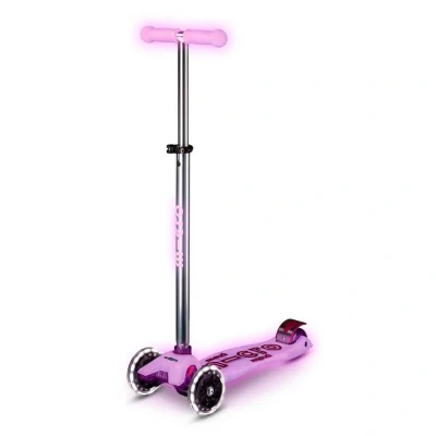 Imagen de Patinete MAXI MICRO deluxe glow led lila