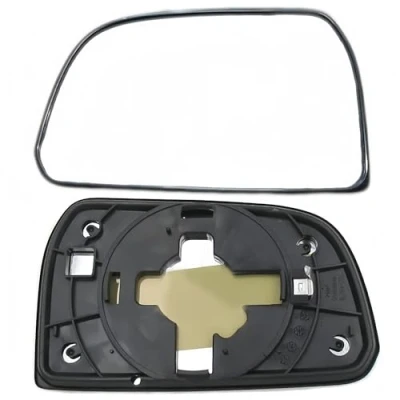 Imagen de MengZJ Cristal de Espejo para Hyundai Tucson Retrovisor Lateral Puerta Izquierdo Derecho TéRmico con Placa Trasera 2005 2022,left 2008