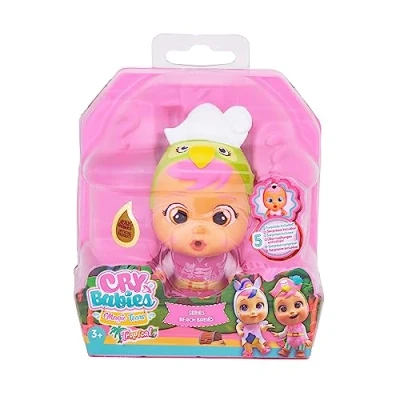Imagen de Bebés Llorones lágrimas Mágicas Tropical Beach Babies Lora Muñeca Coleccionable Que Llora de Verdad con Bañador y 4 Accesorios Juguete para niñas niños +3 Años