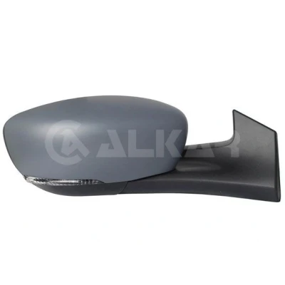 Imagen de Espejo retrovisor Alkar 6132178 derecha imprimado eléctrico calefactable, con sensor de temperatura, convexo para vehíc. volante a la izquierda
