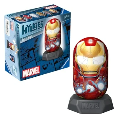 Imagen de Ravensburger Puzzle 3D Marvel: Iron Man, Color Rosso, Talla única (12001157)