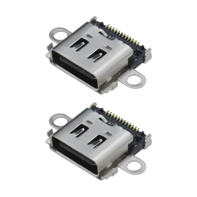 Imagen de ECSiNG 2 Uds Puerto de Carga Conector USB Tipo C Pieza Repuesto para Compatible con Nintendo Switch Lite