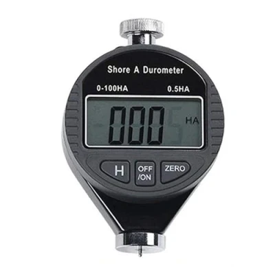 Imagen de OBEST Durometro digital con pantalla LCD, tipo Shore A, herramienta para medir la dureza de goma, plástico, neumáticos y silicona, rango medición 0 100 HA