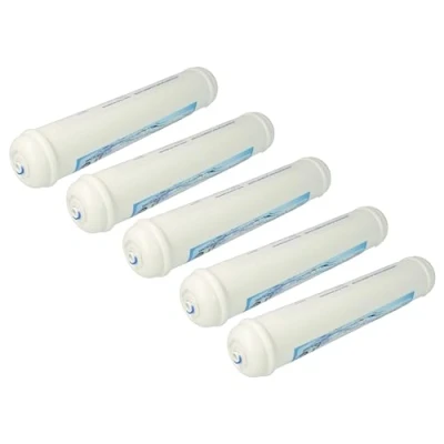Imagen de vhbw 5x filtro de agua, cartucho compatible con LG Electronics GS9166PVJV, GS9366AEAV, GS9366NSAZ, GS9366PZQVD frigoríficos Side by