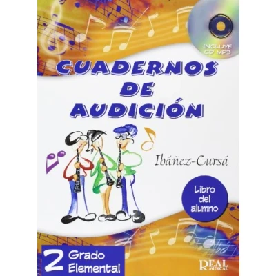 Imagen de Cuadernos de Audición, 2 Grado Elemental (Libro del Alumno) (RM Audicion)
