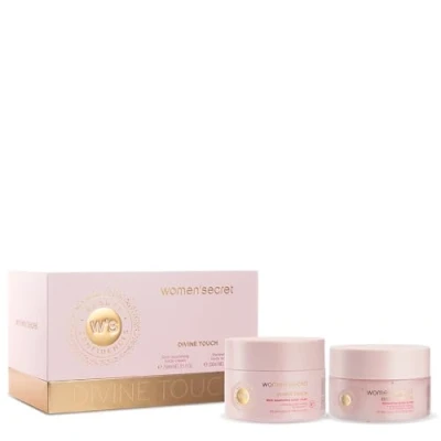 Imagen de Women&#039;Secret Beauty Confidences Divine Touch Estuche Regalo de Mujer Pack 2 Piezas Crema Corporal 250ml y Exfoliante 200ml