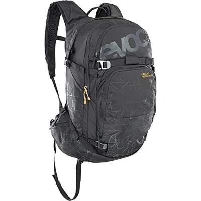 Imagen de EVOC LINE R.A.S. PROTECTOR 32 mochila con airbag para avalanchas, de esquí (SISTEMA NEURALITE, compartimento bolsillo hidratación 3l, CRASH REPLACEMENT, tamaño: M/L), Negro