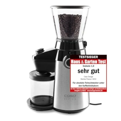 Imagen de Caso Barista Flavour, Eléctrico Diseño de Molinillo café, Grado molienda en 15 Niveles con Acero Inoxidable Resistente, aromaschonend, para un Café &amp; expreso