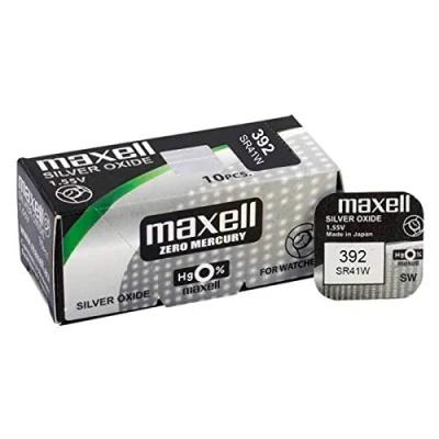 Imagen de Maxell 18290800 Pila doméstica Single Use Battery Óxido de Plata Pilas (Single Battery, Plata, 10 Pieza(s), 39 mAh, HG (Mercurio), Plata)