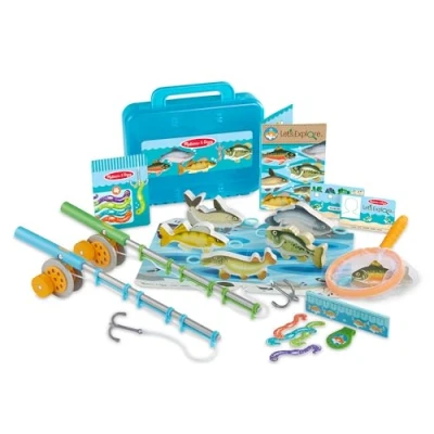 Imagen de Melissa &amp; Doug Set de Pesca Let&#039;s Explore Juego simulación 3+ Regalo para niño o niña
