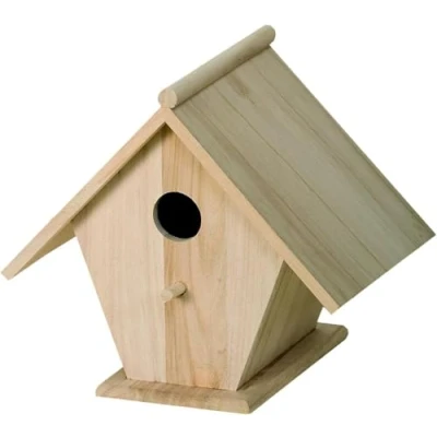 Imagen de Artemio Birdhouse, Madera, Beige, 22 x 17 cm