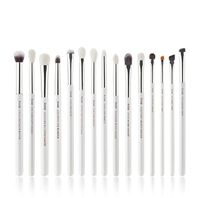Imagen de Brocha para Ojos Jessup Juego de Brochas Profesionales Maquillaje, Herramientas Corrector Cejas, Set Cepillos Delinear T237