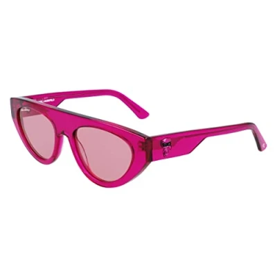 Imagen de KARL LAGERFELD Kl6043s Gafas, Fuchsia Transparent, 52 para Mujer