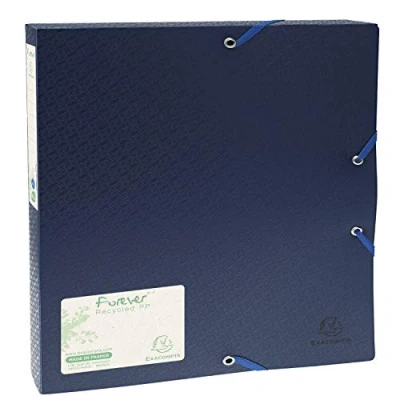 Imagen de Exacompta 553572E Carpeta de proyecto con goma, color azul