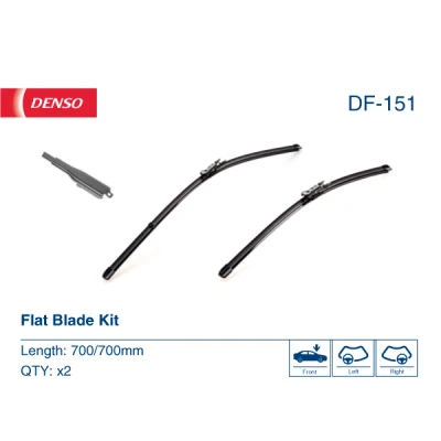 Imagen de Limpiaparabrisas Denso DF 151 Escobilla con hoja plana FORD: KUGA 2, FORD USA: Edge Mk2