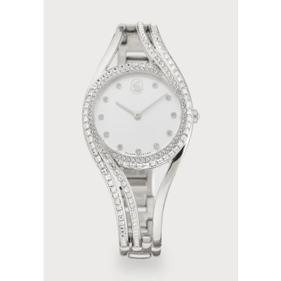 Imagen de Swarovski Reloj con Brazalete Hyperbola, Fabricado en Suiza, Tono Plateado, Acero Inoxidable