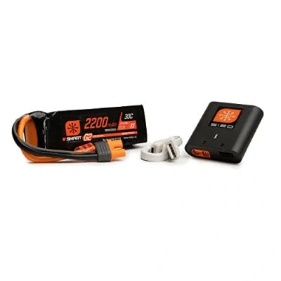 Imagen de Spektrum Smart Powerstage Air Bundle: 2200mAh 3S G2 LiPo Battery / S120 Charger