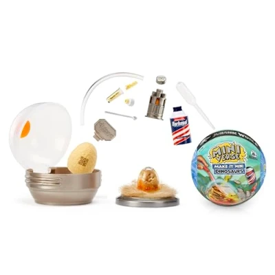 Imagen de MGA&#039;s Miniverse Make It Mini Dinosaurs Jurassic World Incluye 1 Réplica de Dinosaurio Bebé, Embalaje Ciego, DIY, para Coleccionistas y Niños Mayores 8 Años, NO Comestible