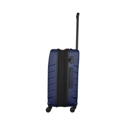 Imagen de Wenger Pegasus Medium Maleta de Carcasa rígida con 4 Ruedas, Trolley, Mediana, 66 79 l, Cierre Seguridad, Mujer, Hombre, Viajes, Vacaciones, Azul, 610851