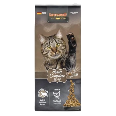 Imagen de Leonardo Adult Complete 32/16 [15 kg] Alimento para Gatos seco Completo Adultos de Todas Las Razas a Partir 1 año