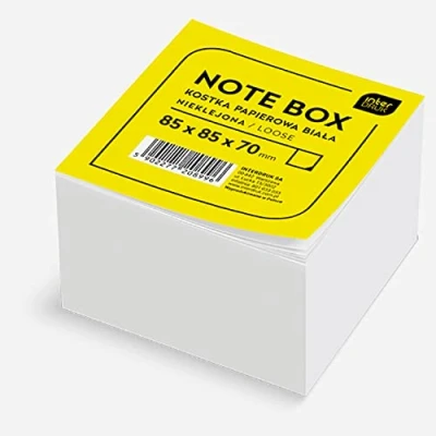 Imagen de Interdruk Bloc de Notas, Color Blanco, 85 x 70 mm ( 700 Hojas) KOSPAPNK7