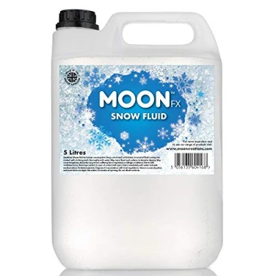 Imagen de MoonFX M04168 Líquido de nieve profesional 5 l que produce copos a base espuma blanca esponjosa