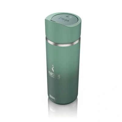 Imagen de Ninja Sip Perfect Hot Drinks Botella de viaje térmica 300 ml sin BPA, apta para lavavajillas y acabado aislante, verde, DW1203EUUKGN